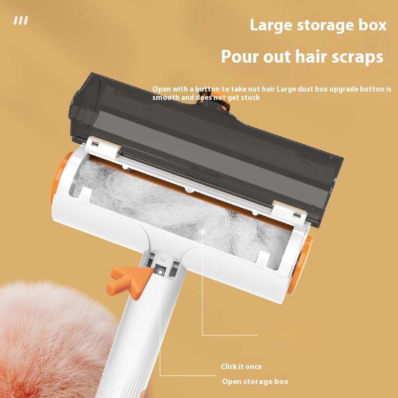 2 in 1 Pet Hair Removal Roller Multifunctional Portable Washable Hair Removal Brush Pet Supplies
