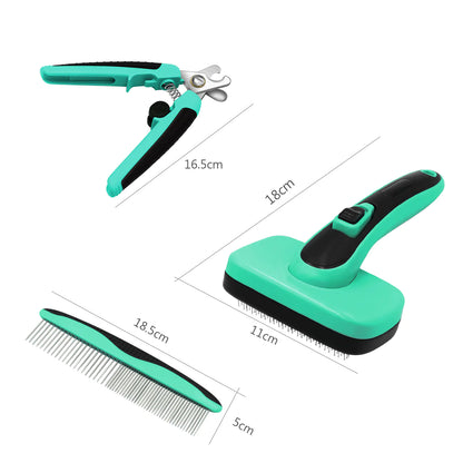 Fluffgone 3 in 1 grooming brush