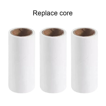 Kimpets 2 in 1 Pet Dog Cat Hair Sticker Roller Clothes Hair Removal Roller Brush Double Sided Portable Dust Roller